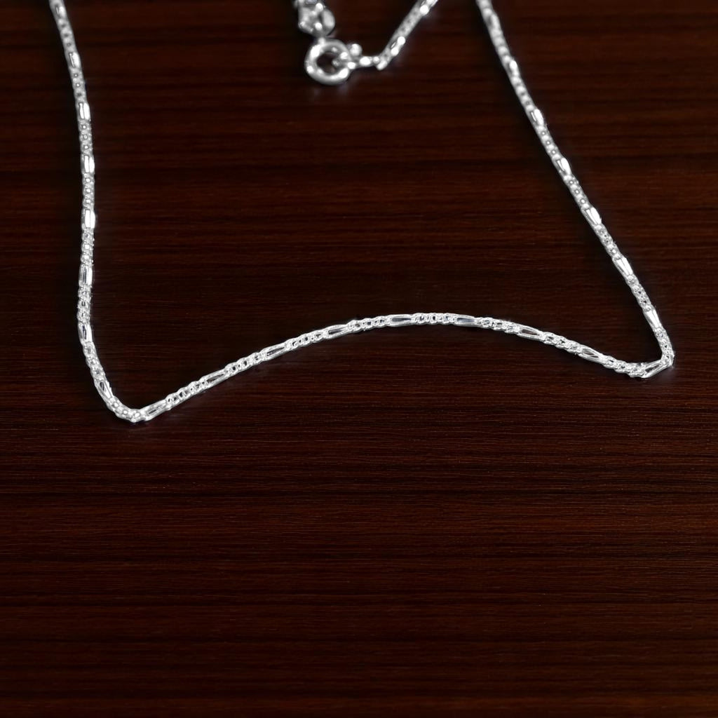 Snake Chain Silver Anklet
