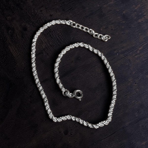 Twisted Rope Anklet