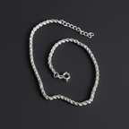 Twisted Rope Anklet