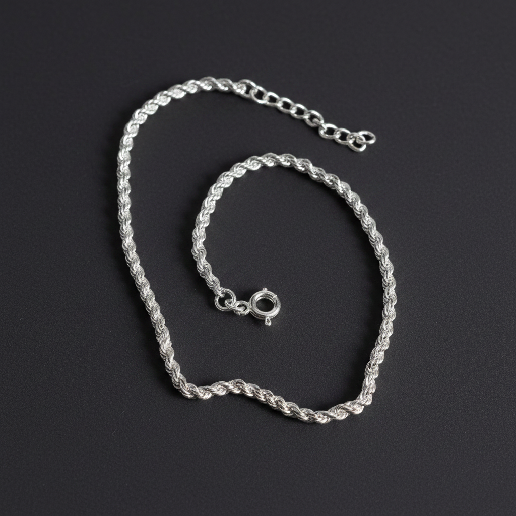 Twisted Rope Anklet