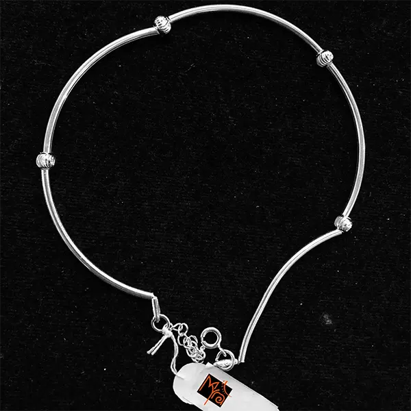 Multiple Pipe and Ball Anklet