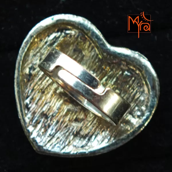 Heart Shape Metal Ring