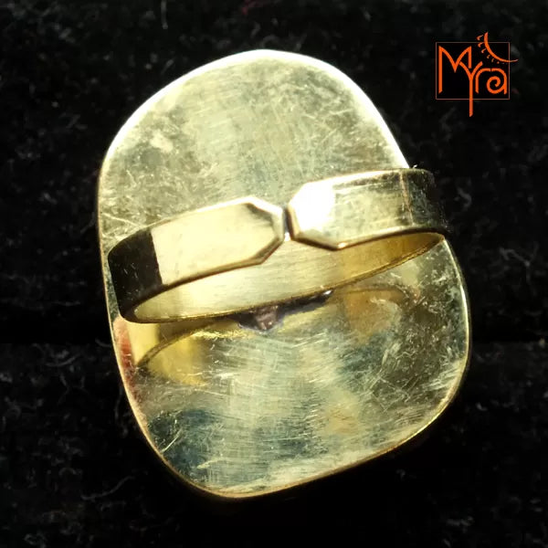 Aquamarine Color Stone Ring