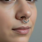 Ornate Septum Ring