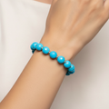 Onyx Stone Bracelet - Sky Blue