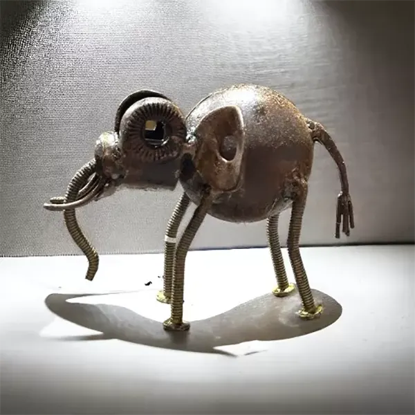 Scrap Metal Elephant